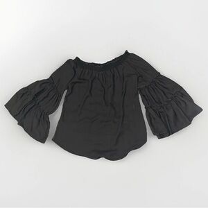 Joseph Ribkoff Black Off-Shoulder Blouse